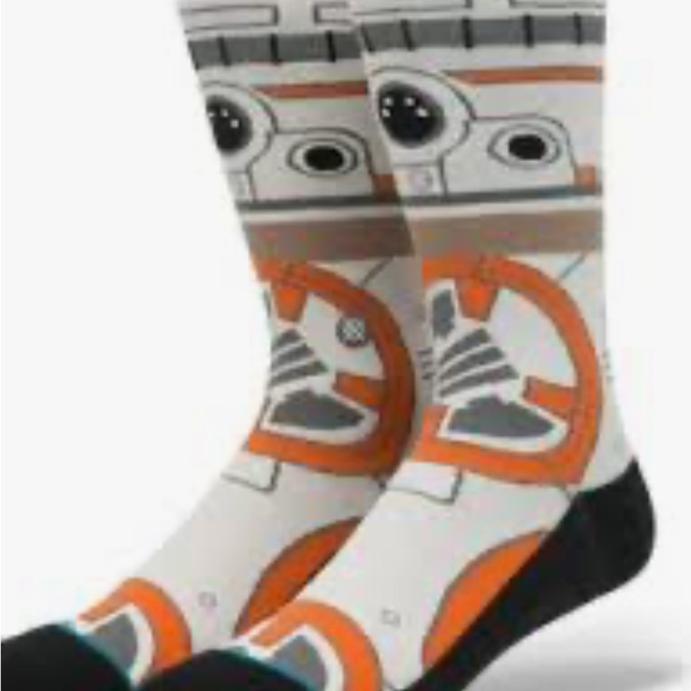 Stance x Star Wars Mens Crew Socks “Thumbs Up” SZ L (9-12) NWT